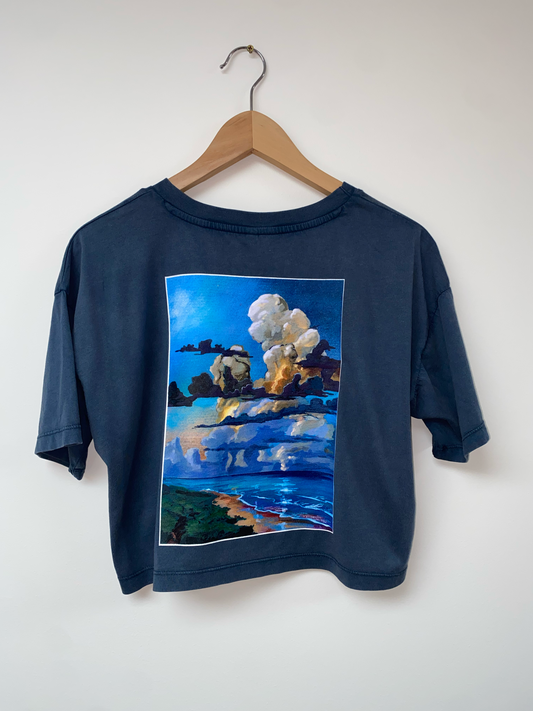 Loose Crop | Cloudy Skies - Two Colours Available