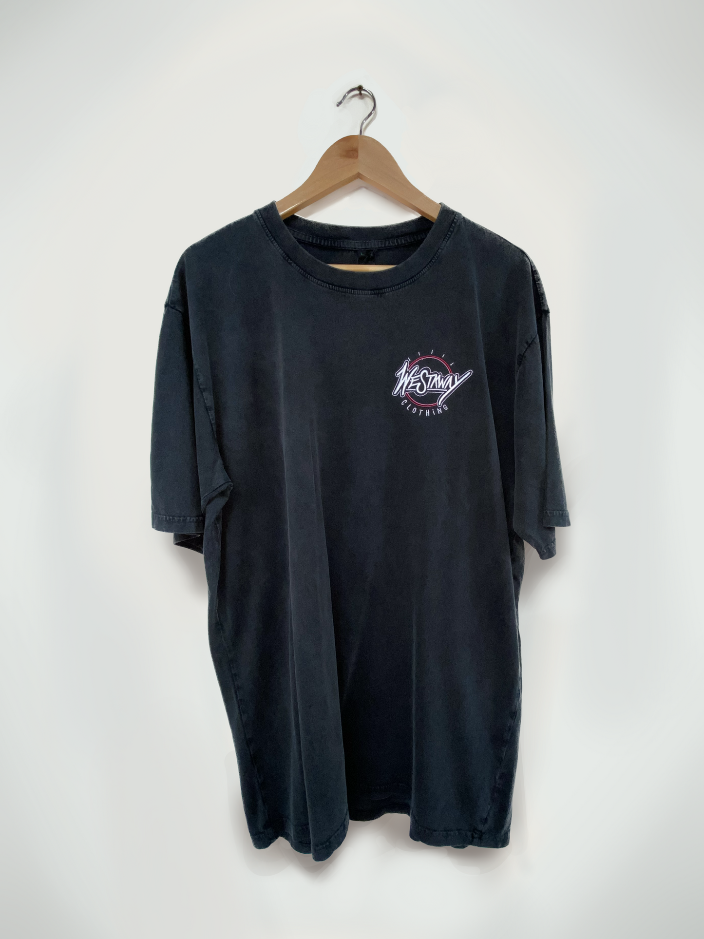 Oversize Tee | Good Boys - Stonewash Black